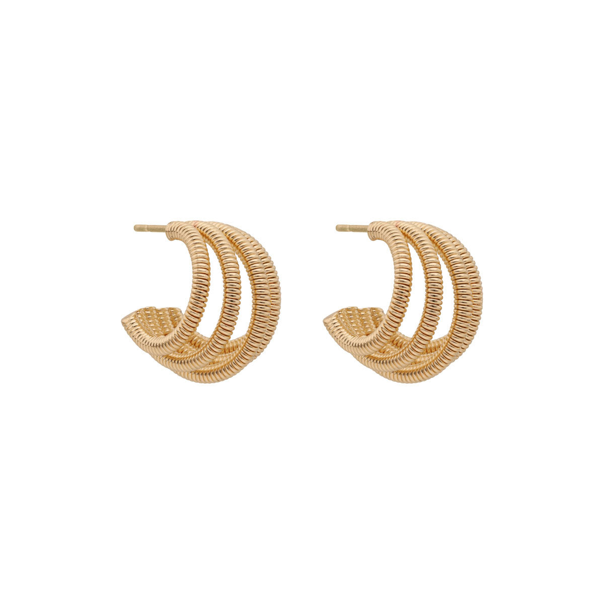 Aretes Nine West Color Dorado 19G03467 Para Dama