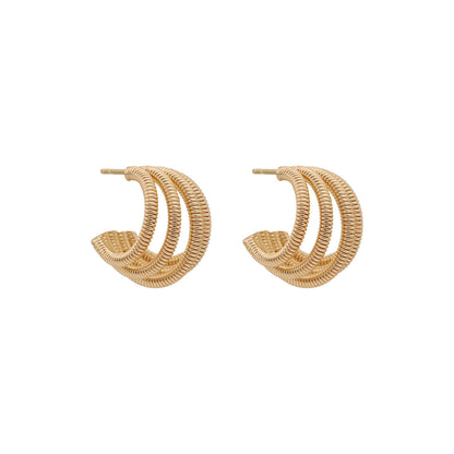 Aretes Nine West Color Dorado 19G03467 Para Dama