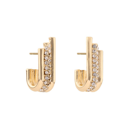 Aretes Nine West Color Dorado 19G03468 Para Dama