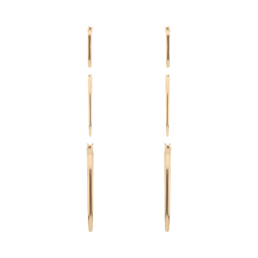 Aretes Nine West Color Dorado 19G03470 Para Dama