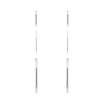 Aretes Nine West Color Plateado 19G03471 Para Dama