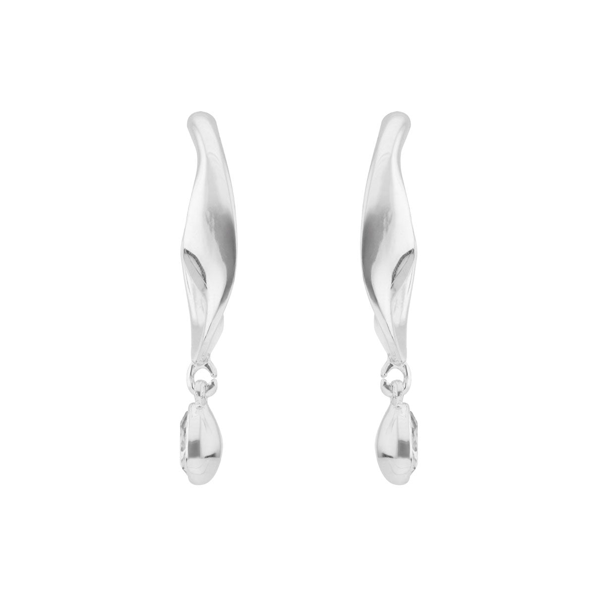 Aretes Nine West Color Plateado 19G03485 Para Dama
