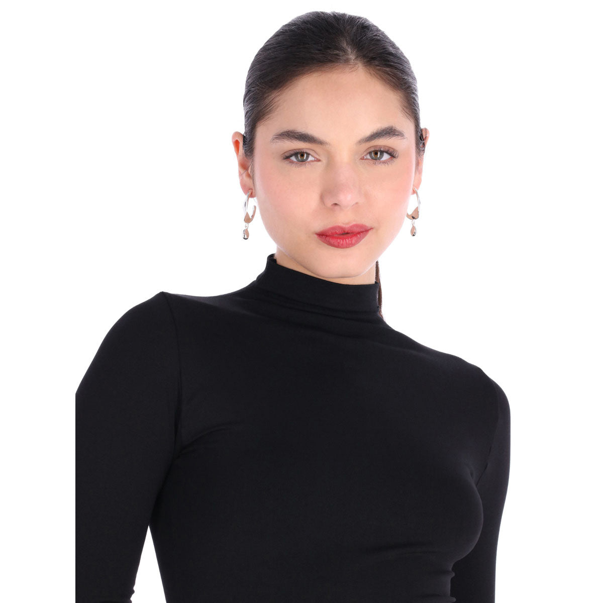 Aretes Nine West Color Plateado 19G03485 Para Dama