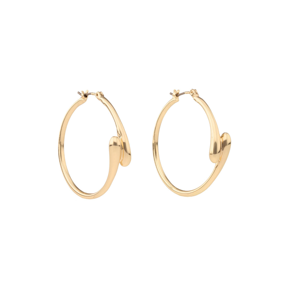Aretes Nine West Color Dorado 19G03490 Para Dama
