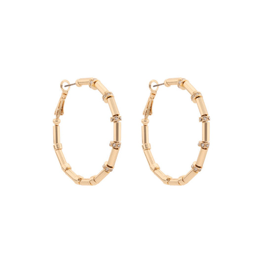 Aretes Nine West Color Dorado 19G03498 Para Dama