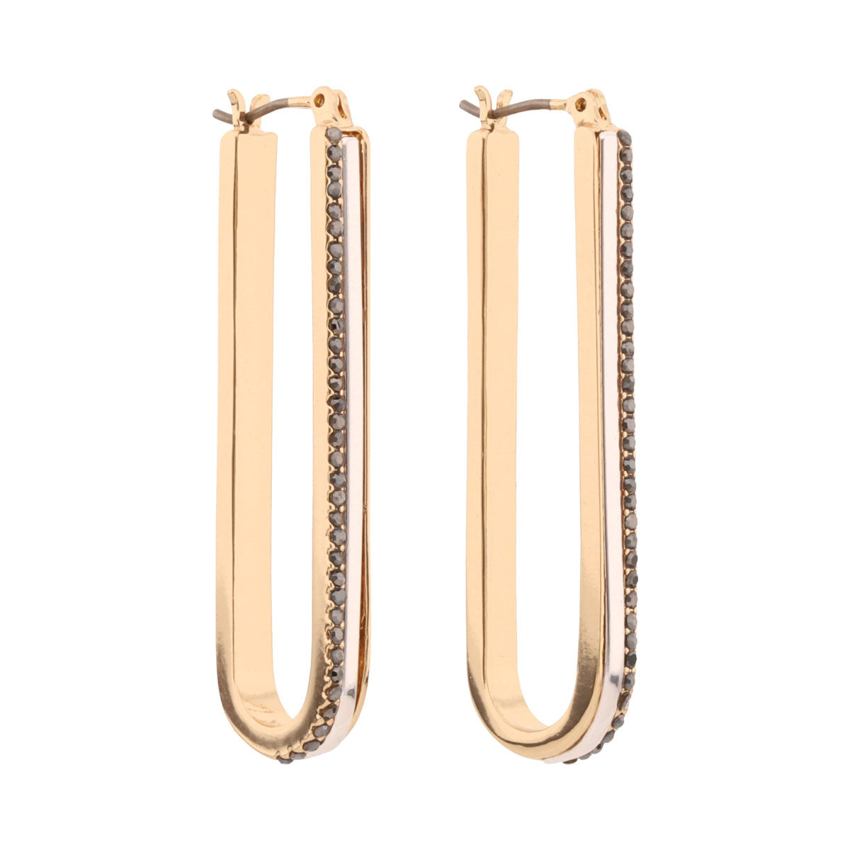 Aretes Nine West Color Dorado 19G03499 Para Dama
