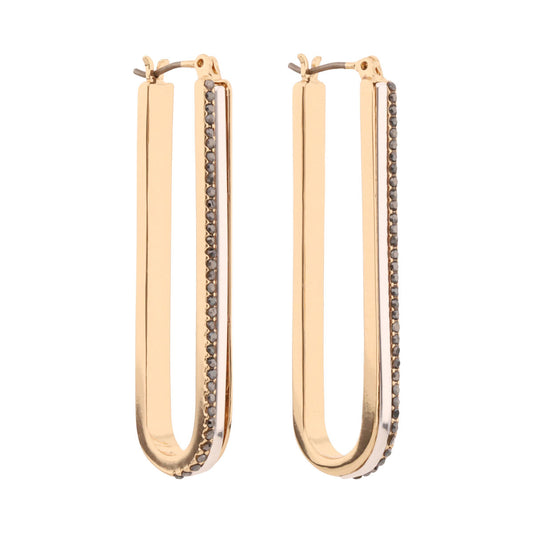 Aretes Nine West Color Dorado 19G03499 Para Dama