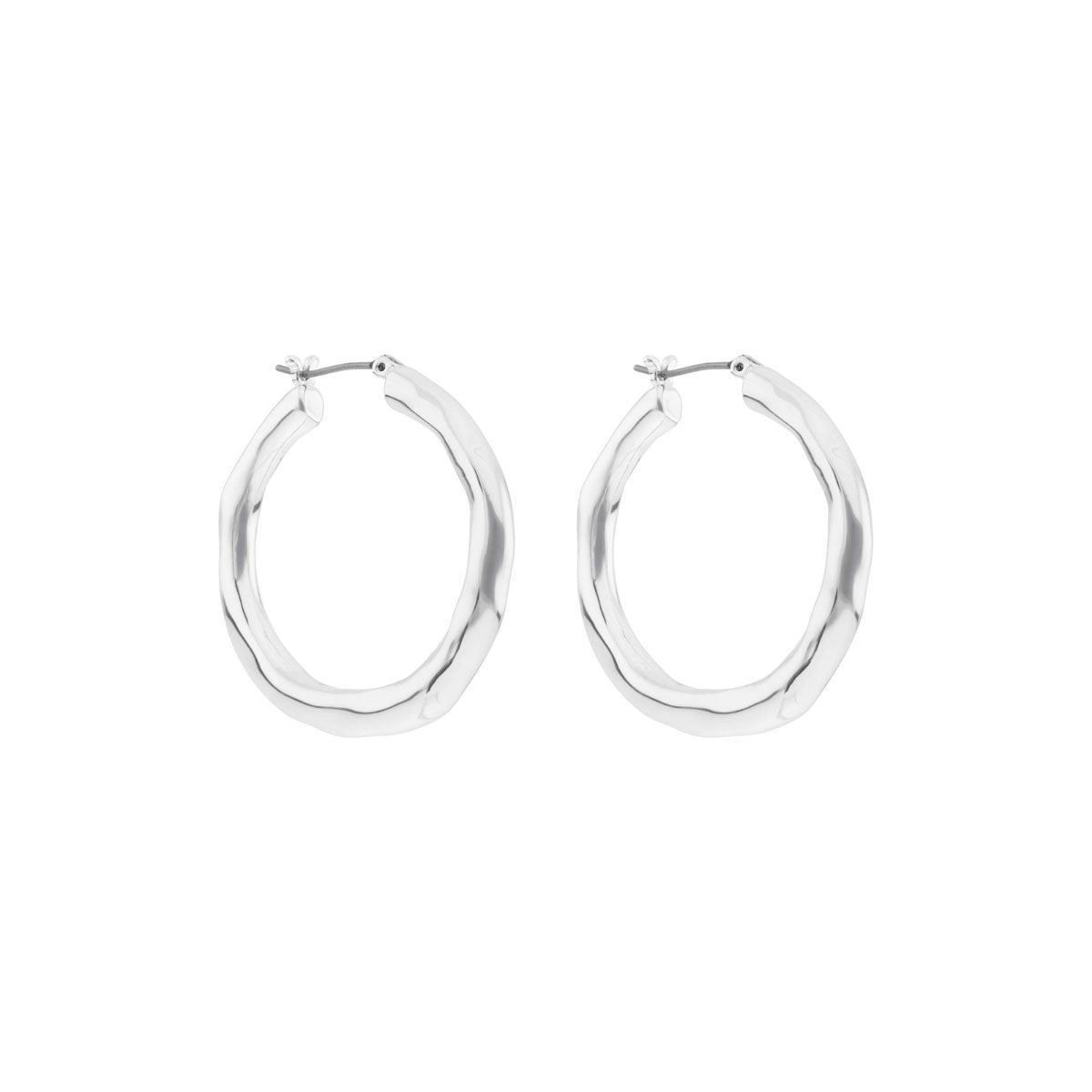 Aretes Nine West Color Plateado 19G03503 Para Dama