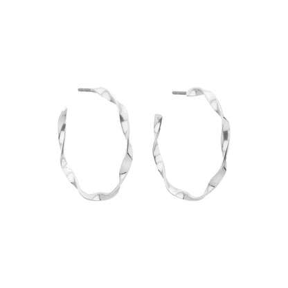 Aretes Nine West Color Plateado 19G03504 Para Dama