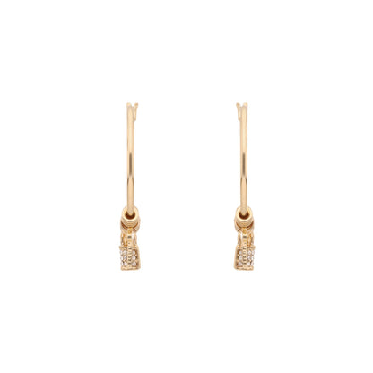 Aretes Nine West Color Dorado 19G03603 Para Dama