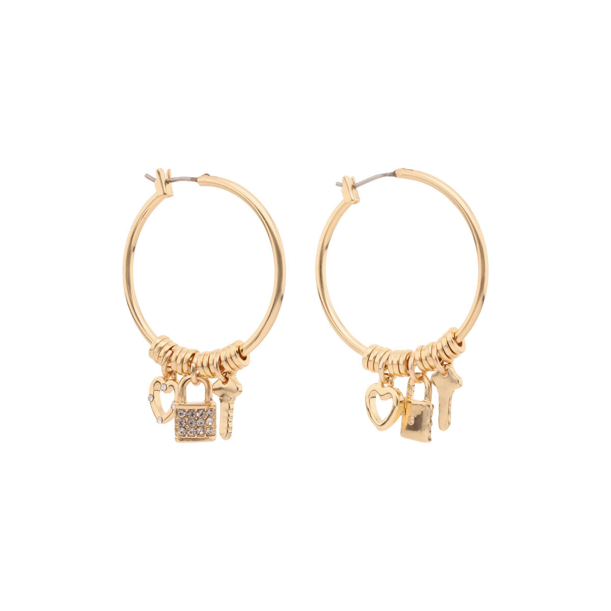 Aretes Nine West Color Dorado 19G03603 Para Dama