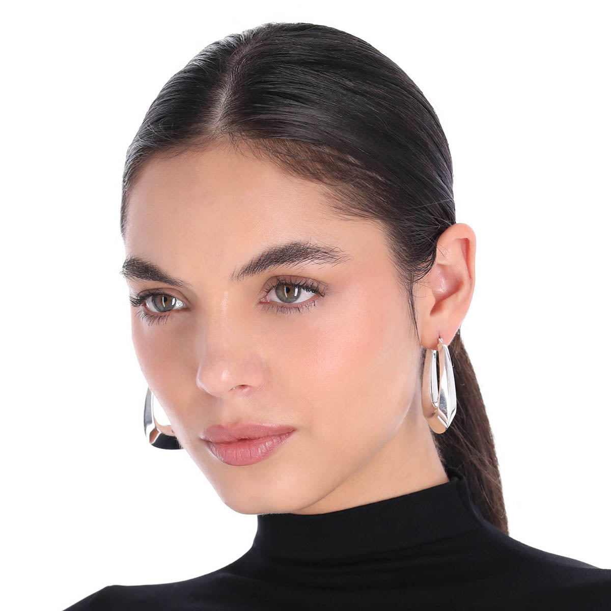 Aretes Nine West Color Plateado 19G04235 para Dama
