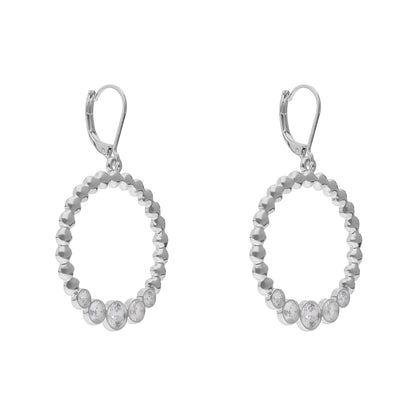 Aretes Nine West Color Plateado 19G04404 para Dama