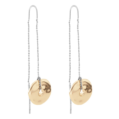 Aretes Nine West Color Bitono 19G04408 para Dama