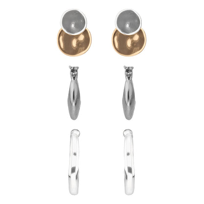 Aretes Nine West Color Bitono 19G04409 para Dama
