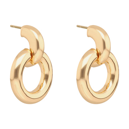 Aretes Nine West Color Dorado 19G04410 para Dama
