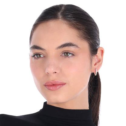 Aretes Nine West Color Plateado 19G04422 para Dama