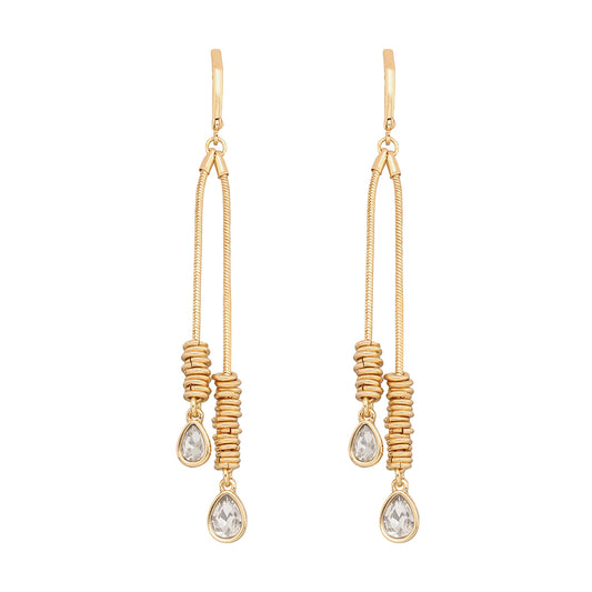 Aretes Nine West Color Dorado 19G04427 para Dama
