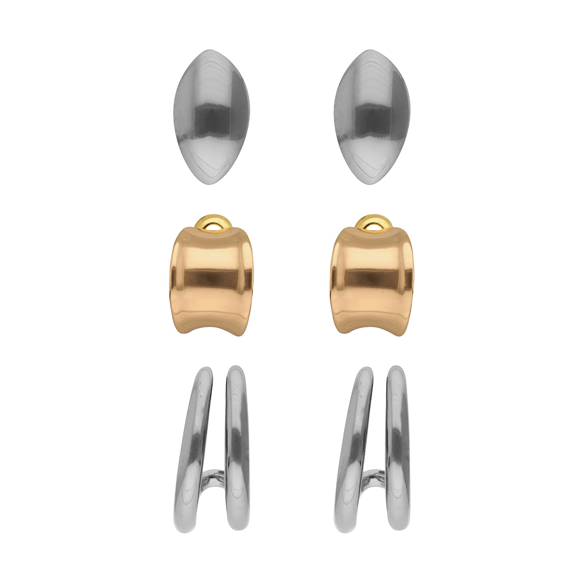 Aretes Nine West Color Bitono 19G04433 para Dama