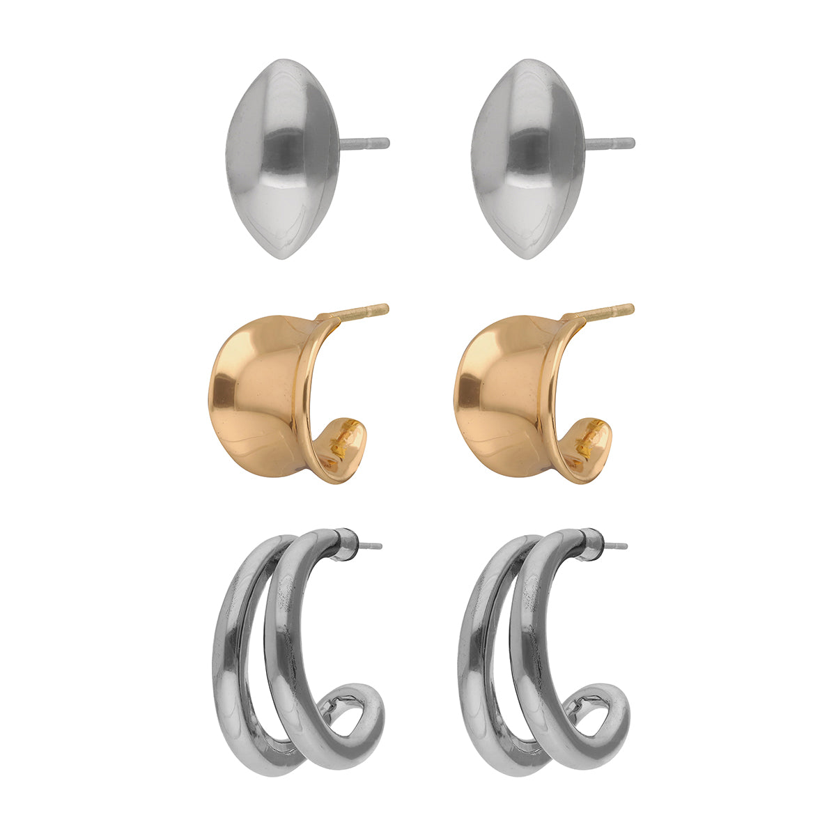 Aretes Nine West Color Bitono 19G04433 para Dama