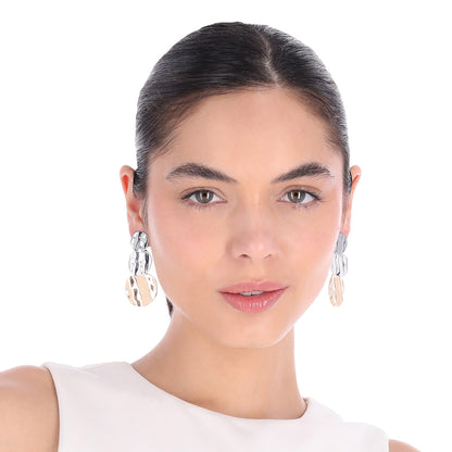Aretes Nine West Color Bitono 19G04438 para Dama