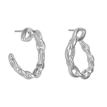 Aretes Nine West Color Plateado 19G04446 para Dama