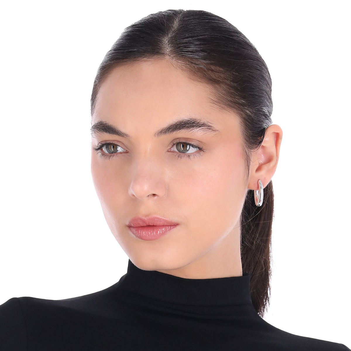 Aretes Nine West Color Plateado 19G04447 para Dama