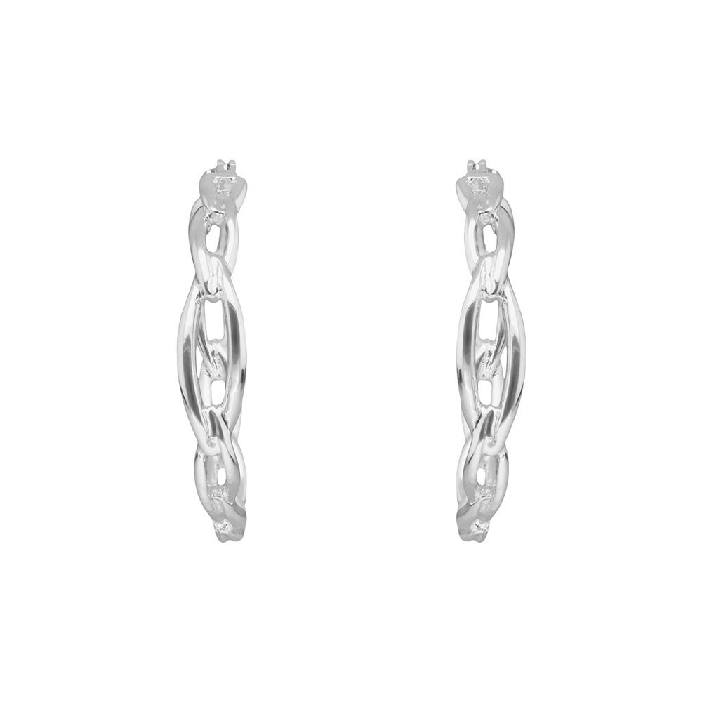 Aretes Nine West Color Plateado 19G04456 para Dama