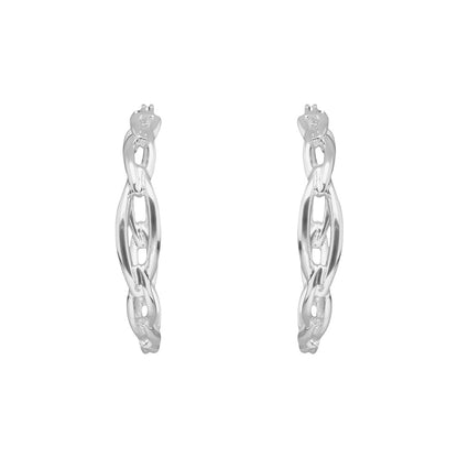 Aretes Nine West Color Plateado 19G04456 para Dama