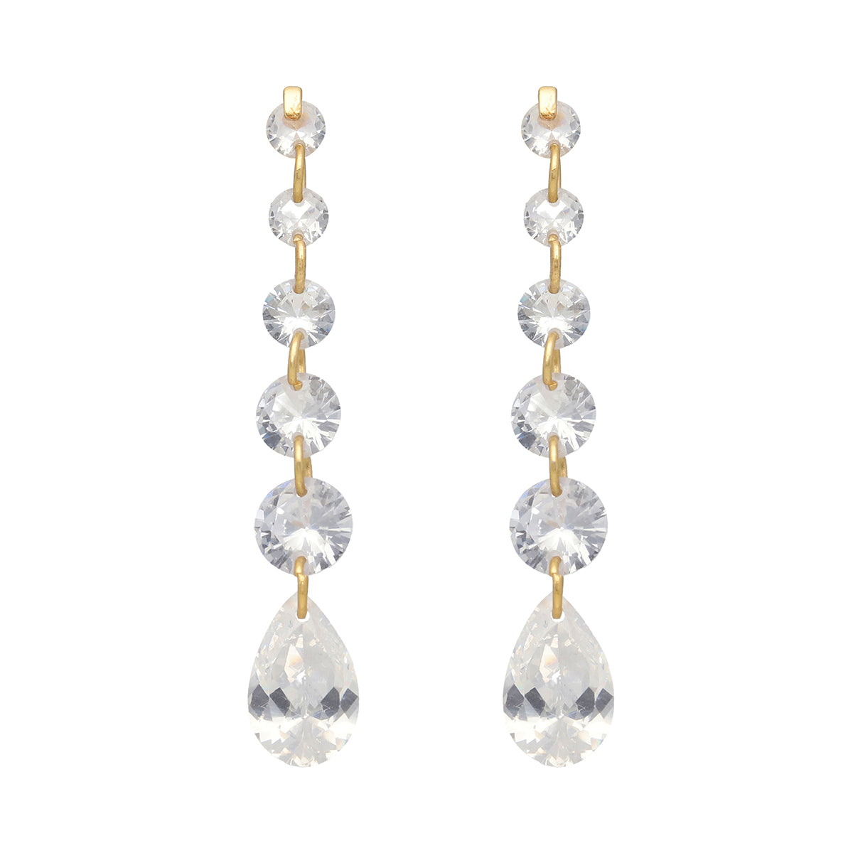 Aretes Nine West Color Dorado 19G04642 para Dama