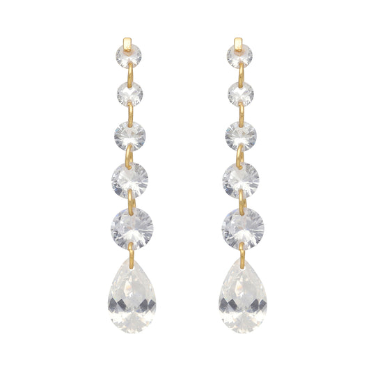 Aretes Nine West Color Dorado 19G04642 para Dama