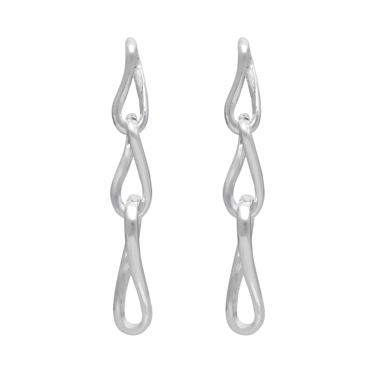 Aretes Nine West Color Plateado 19G04645 para Dama