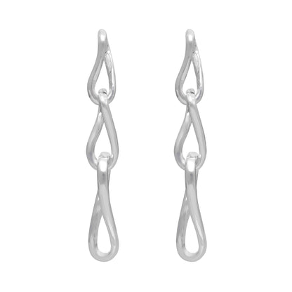 Aretes Nine West Color Plateado 19G04645 para Dama