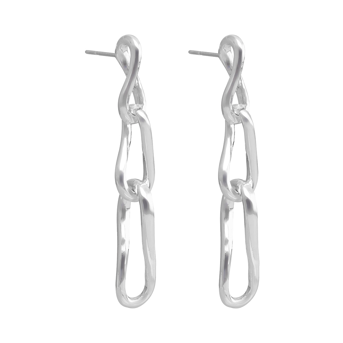 Aretes Nine West Color Plateado 19G04645 para Dama