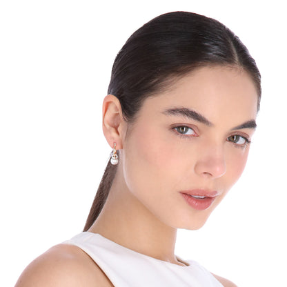 Aretes Nine West Color Bitono 19G04648 para Dama