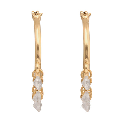 Aretes Nine West Color Dorado 19G04656 para Dama