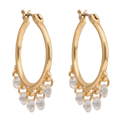 Aretes Nine West Color Dorado 19G04656 para Dama