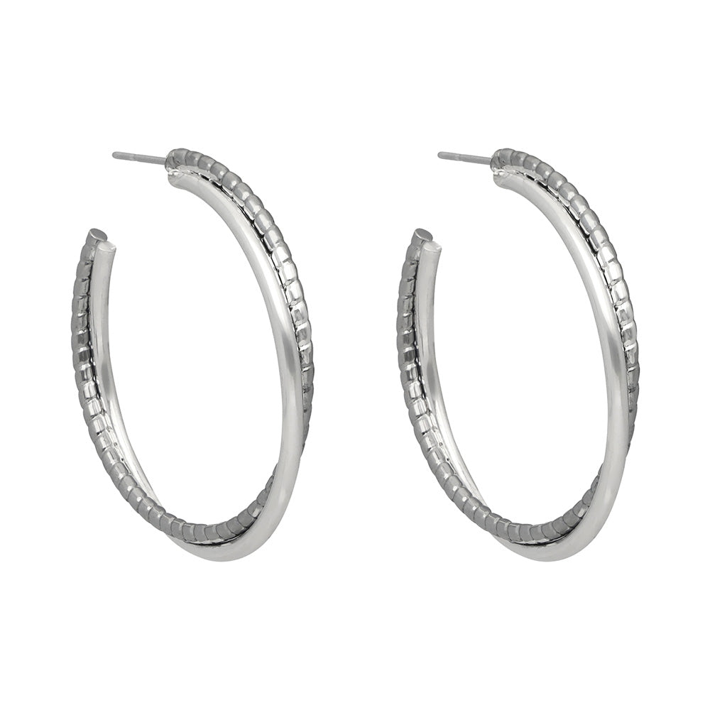 Aretes Nine West Color Plateado 19G04678 para Dama