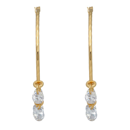 Aretes Nine West Color Dorado 19G04679 para Dama