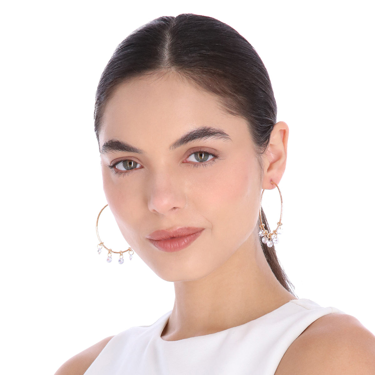 Aretes Nine West Color Dorado 19G04679 para Dama