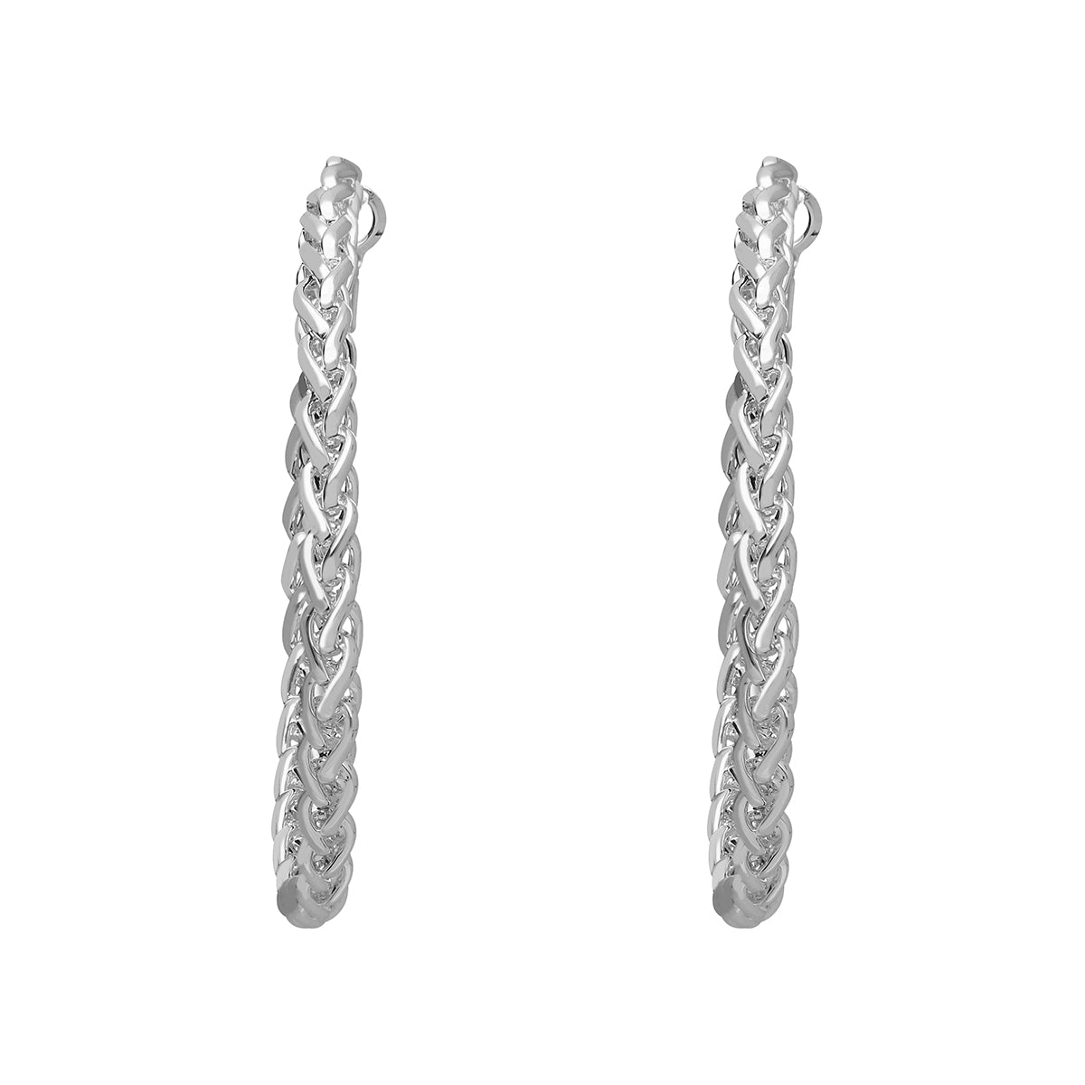 Aretes Nine West Color Plateado 19G04683 para Dama