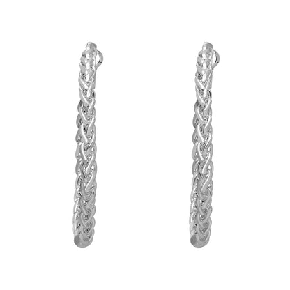 Aretes Nine West Color Plateado 19G04683 para Dama