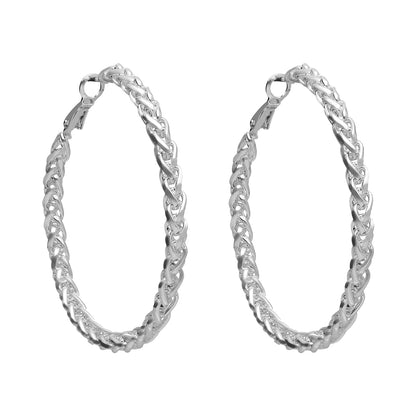 Aretes Nine West Color Plateado 19G04683 para Dama