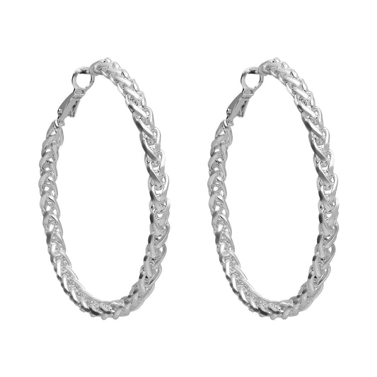 Aretes Nine West Color Plateado 19G04683 para Dama