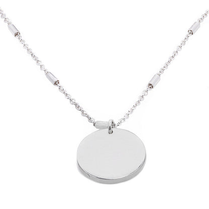 Collar Nine West color plateado 19N00187
