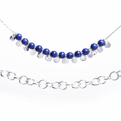 Collar Nine West color plateado 19N00202