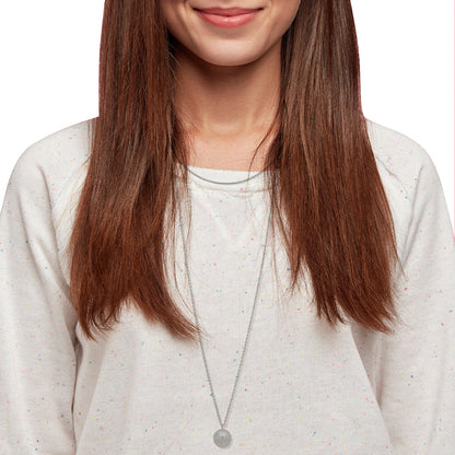 Collar Nine West color plateado 19N00285