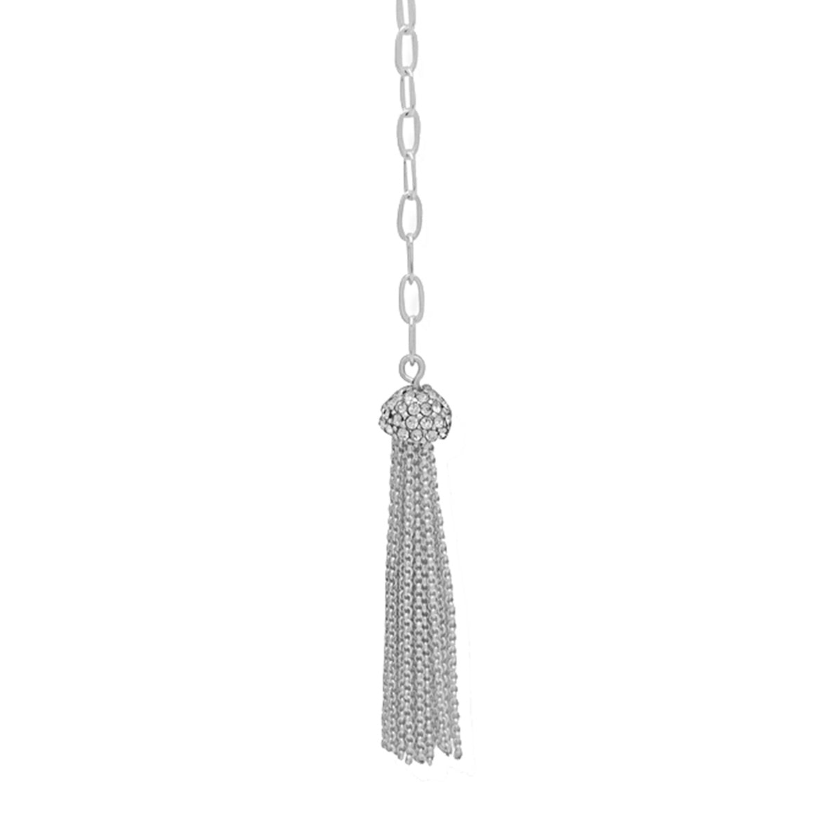 Collar Nine West color plateado 19N00293