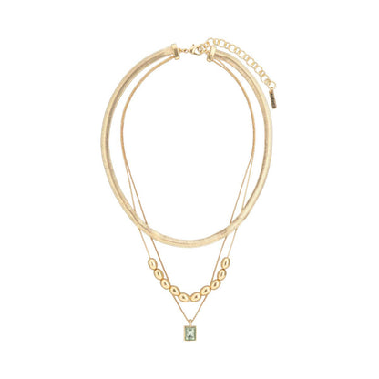 Collar Nine West Color Dorado 19N01213 Para Dama