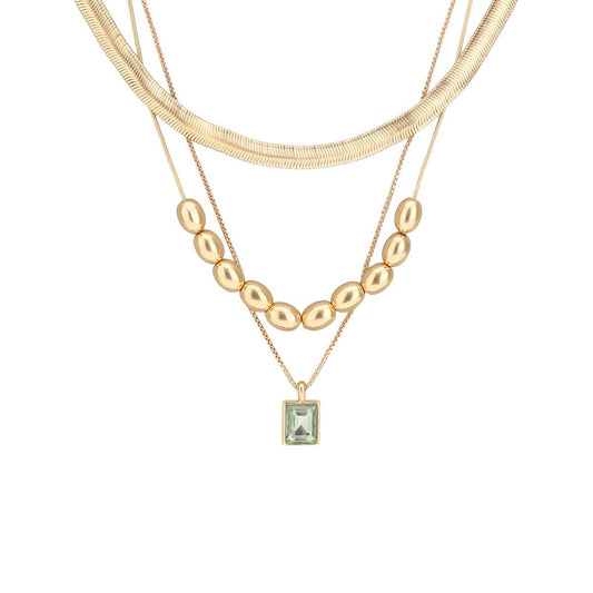 Collar Nine West Color Dorado 19N01213 Para Dama